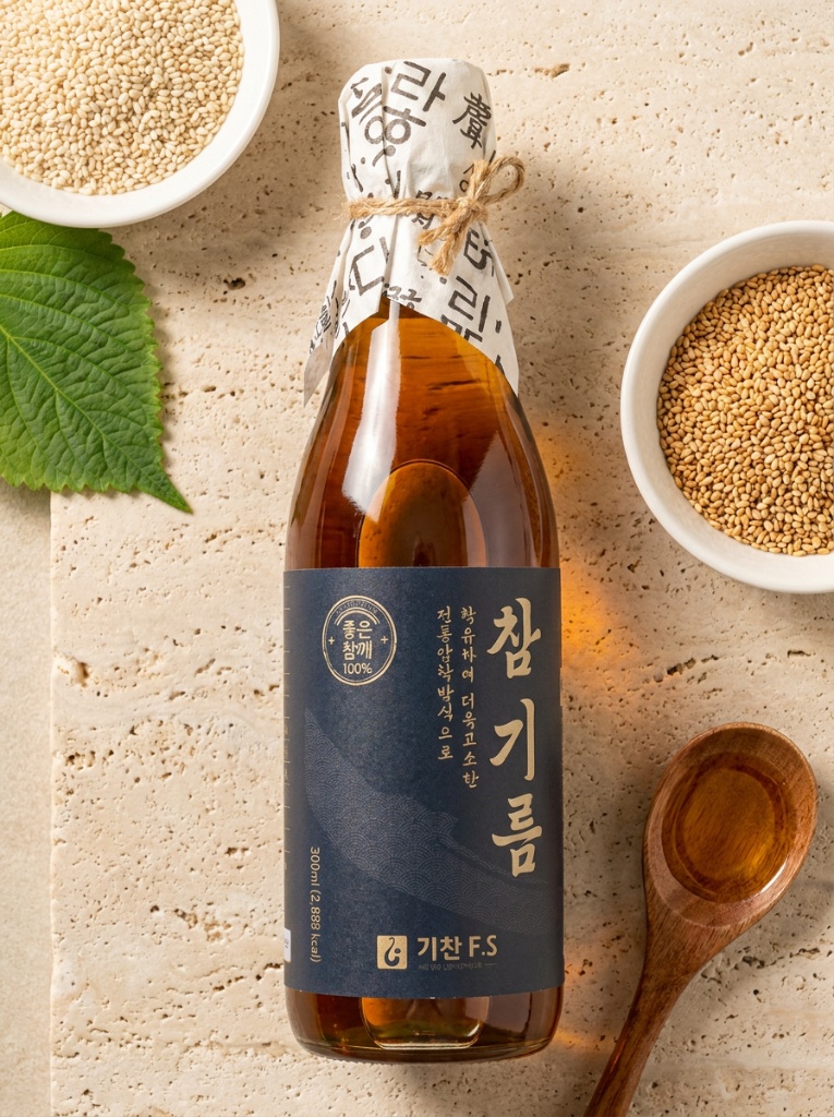 기찬 참기름 300ml