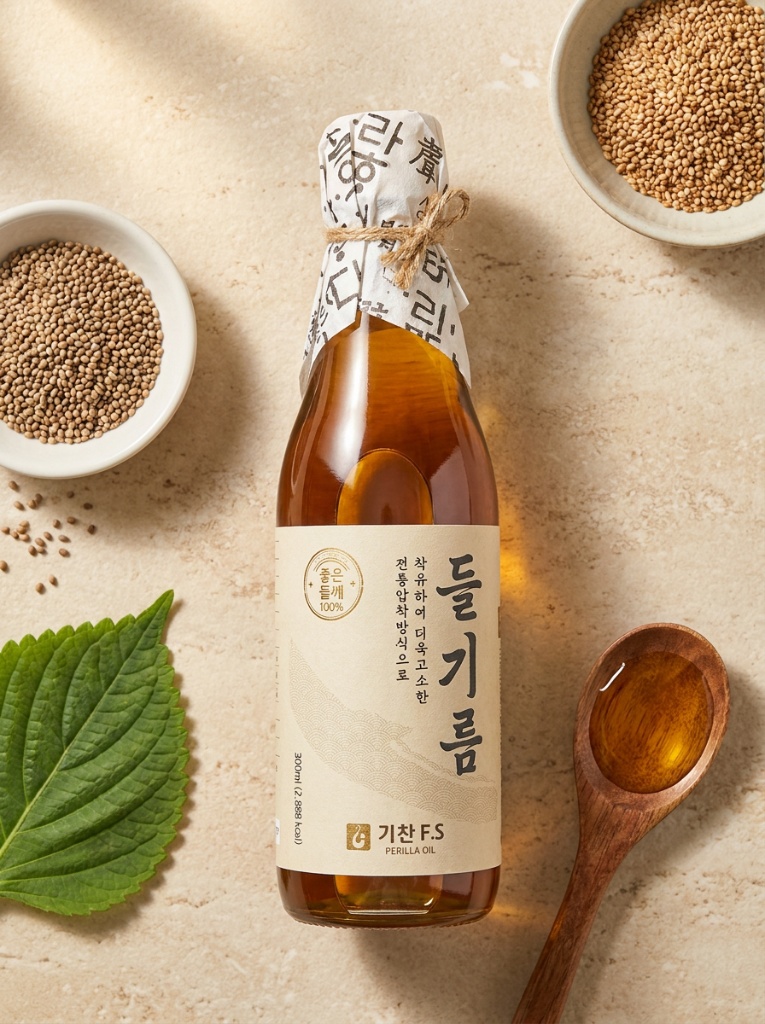 기찬 들기름 300ml